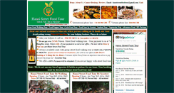 Desktop Screenshot of hanoistreetfoodtour.com